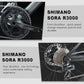 RINOS Carbon maantiepyörä 700C Shimano SORA R3000 18 vaihdetta Odin1.0