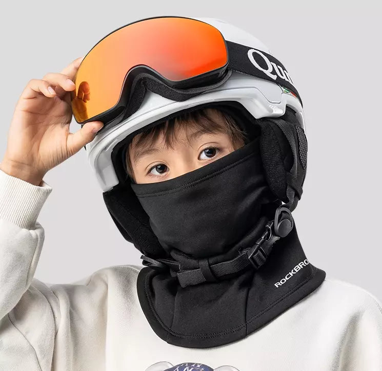 ROCKRBOS Lasten Balaclava Talvi Balaclava Lämmin Ski Face Cover Juoksu