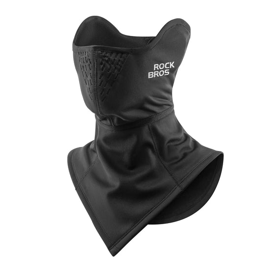 ROCKBROS Winter Half Balaclava sähköpyörän/polkupyörän/moottoripyörän naamari Fleece Nukkua lämpimästi