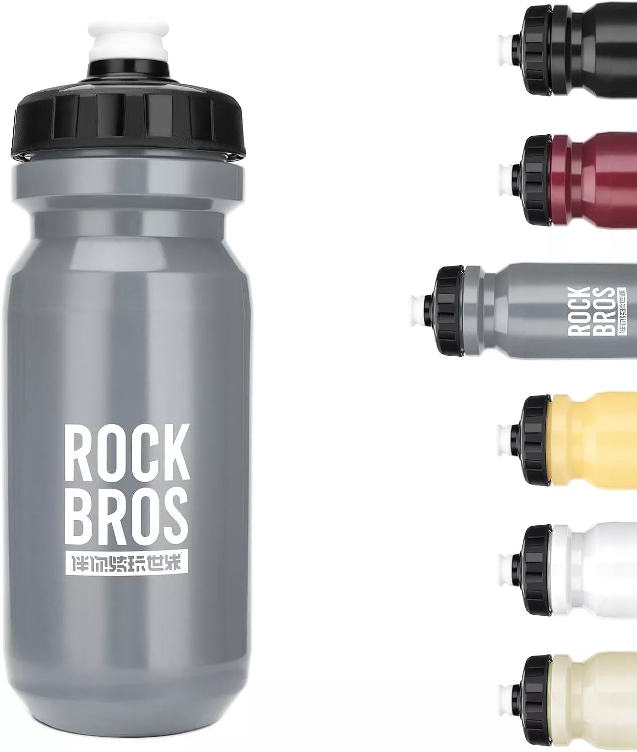 ROCKBROS polkupyörän vesipullo 600 ml juomapullo vesipullo pyöräilyyn