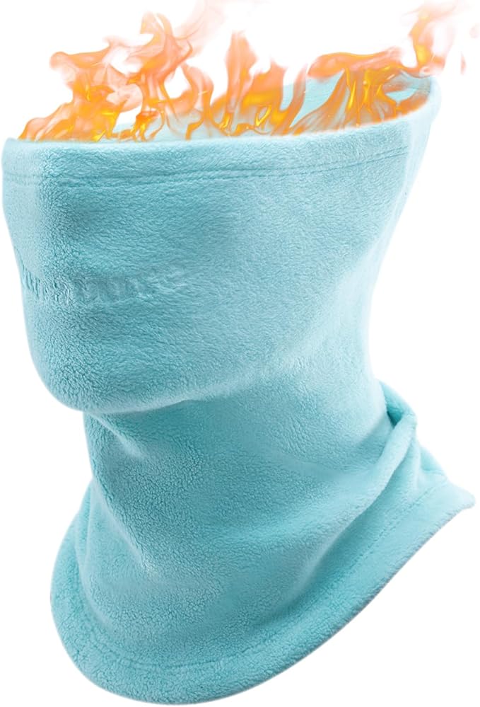 Qunature Winter Neck Warmer Ski Tube huivi Fleece Paksu Tuulenpitävä Hengittävä Thermal Neck Kaulahuivi Naisten ja Miesten Ulkourheilu Hiihto Juoksu Pyöräily Lumilautailu