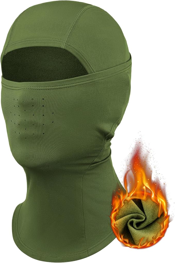 Qunature Balaclava Balaclava Winter Ski Mask Tuulenpitävä Hengittävä kasvonaamio M/L Ulkourheiluun Hiihto Pyöräily Lumilautailu Moottoripyöräily Naiset/miehet