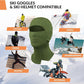 Qunature Balaclava Balaclava Winter Ski Mask Tuulenpitävä Hengittävä kasvonaamio M/L Ulkourheiluun Hiihto Pyöräily Lumilautailu Moottoripyöräily Naiset/miehet