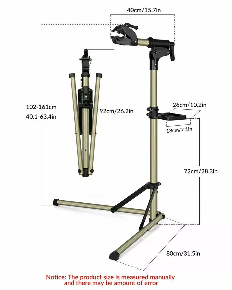 ROCKBROS alumiininen polkupyörän korjausteline, korjausteline, max 30 kg