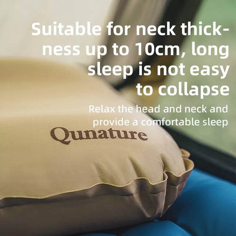 Qunature Camping Pillow Beach Pillow Tyyny ulkona puhallettava tyyny