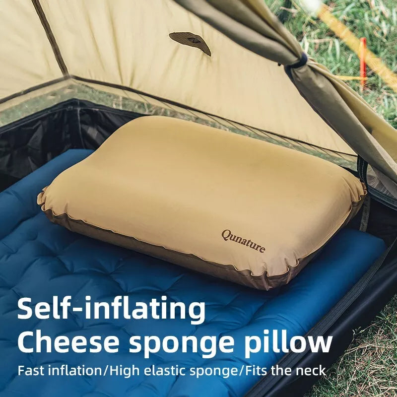 Qunature Camping Pillow Beach Pillow Tyyny ulkona puhallettava tyyny