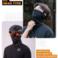 ROCKBROS Half Balaclava Winter Warm Tube Huivin Kaulanlämmitin ulkokäyttöön Unisex