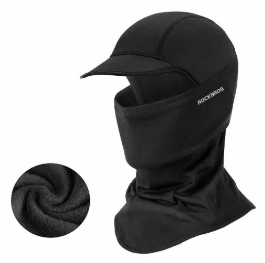 ROCKBROS Winter Balaclava Mask Lämmin Cap Hat Polkupyörän Naamio