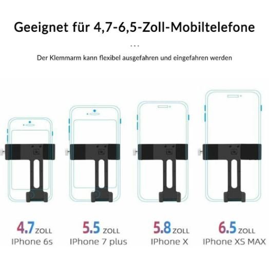 ROCKBROS Puhelinteline Monitoiminen Magneettinen Puhelimenpidike Universaali