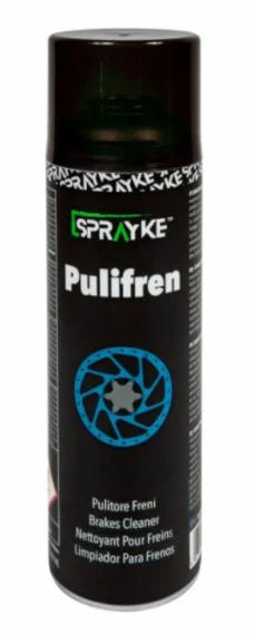 SPRAYKE Pulifren Pyörän Jarrujen ja Monikäyttöpuhdistaja