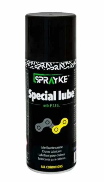 SPRAYKE Special Lube Ketjunvoiteluaine Silikonilla Ketjufluidi Ketjuöljyspray