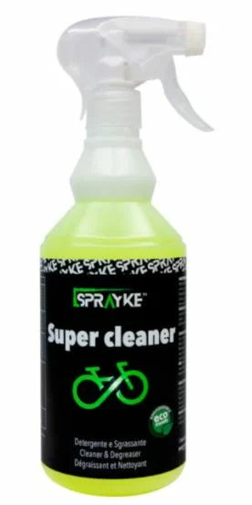 SPRAYKE Super Cleaner Pyörän Rasvanpoisto- ja Puhdistusaine Vipuannostimella